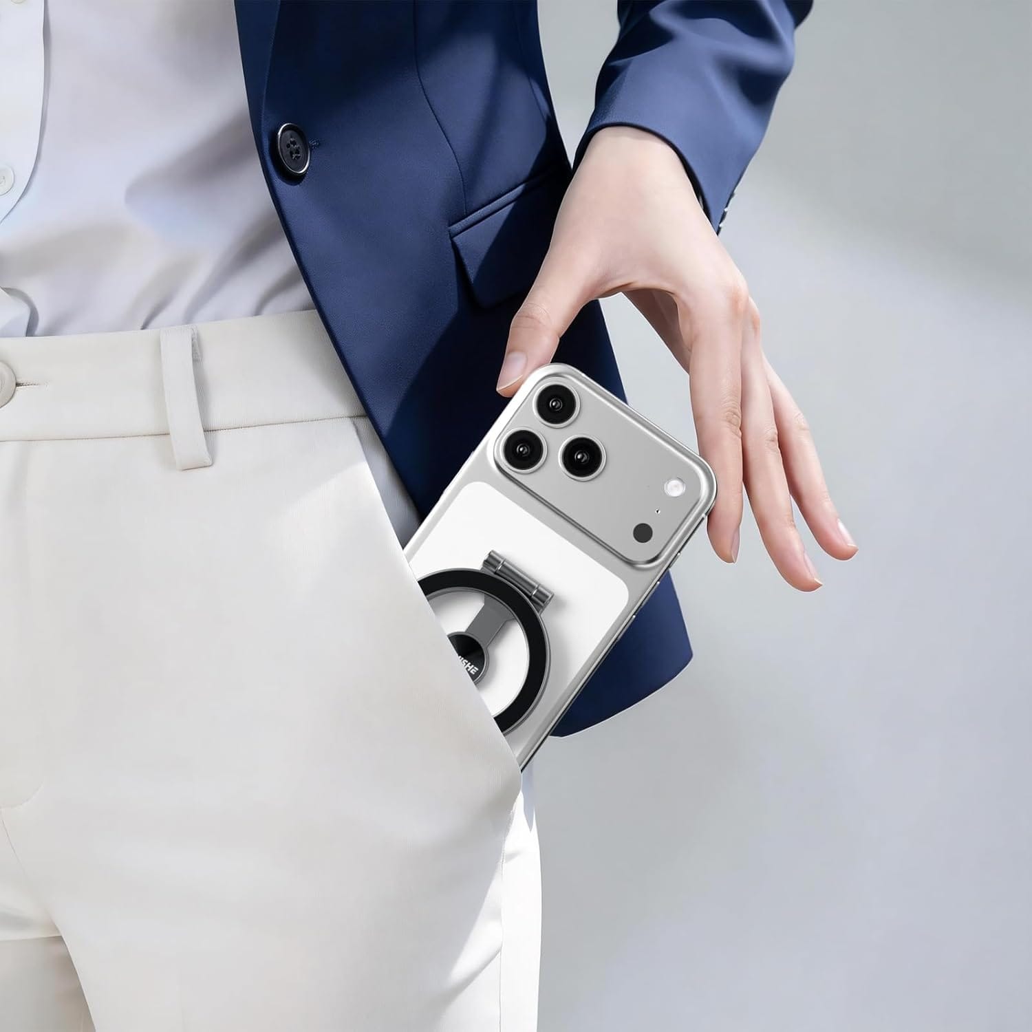 Ring Dual MagSafe Ring holder magnético para gimnasio