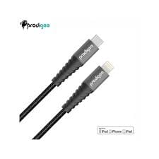 Cable Prodigee USB-C a Lightning 6FT negro Guatemala