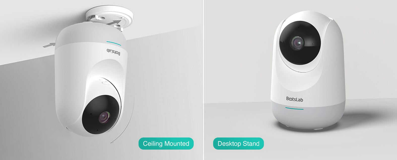 BOTSLAB CAMARA INTERIOR 2E 360° BLANCO
