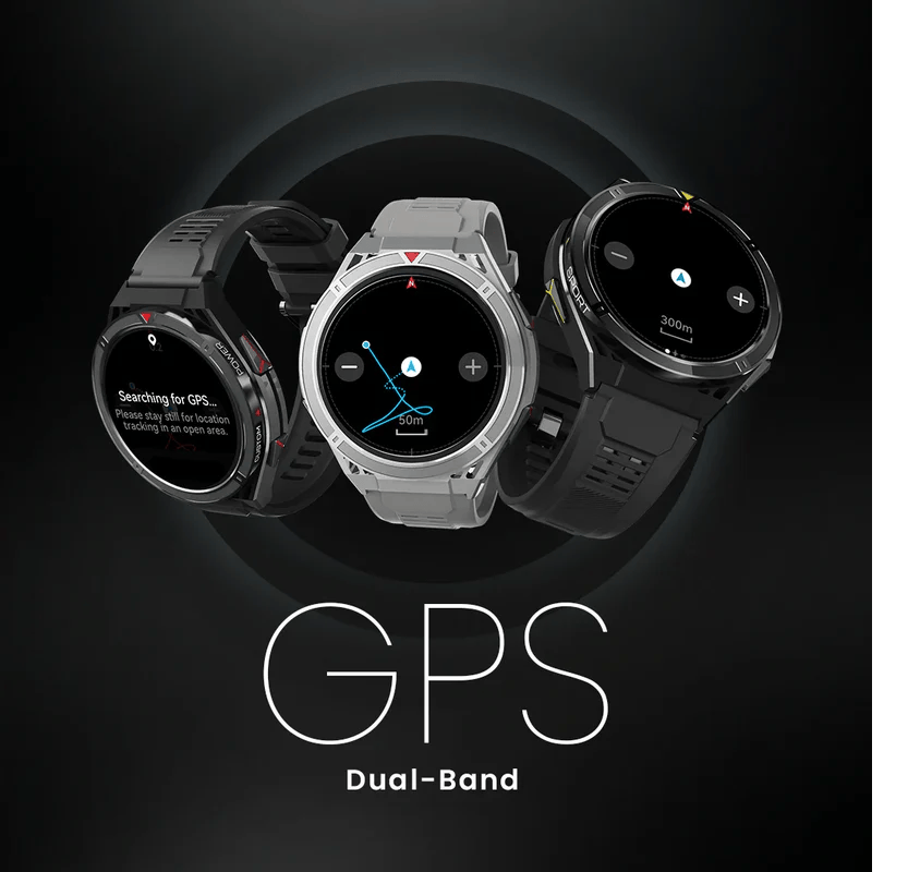 HIFUTURE ACTIVE ADVENTURE SMARTWATCH SILVER