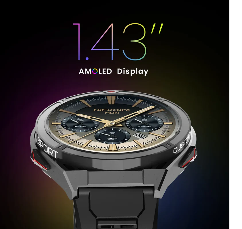 HIFUTURE ACTIVE ADVENTURE SMARTWATCH SILVER