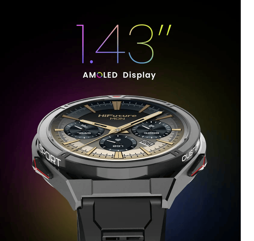 HIFUTURE ACTIVE ADVENTURE SMARTWATCH SILVER