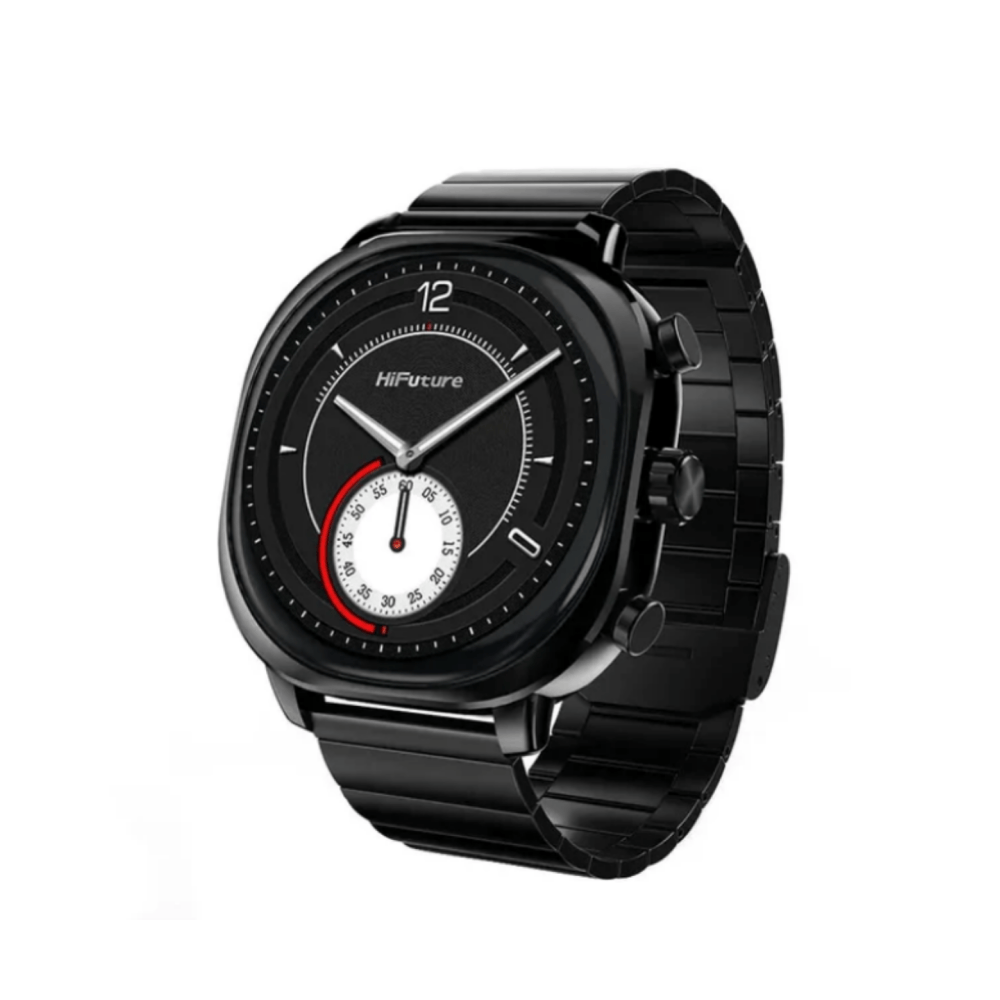 HIFUTURE AIX STAINLESS STEEL SMARTWATCH NEGRO
