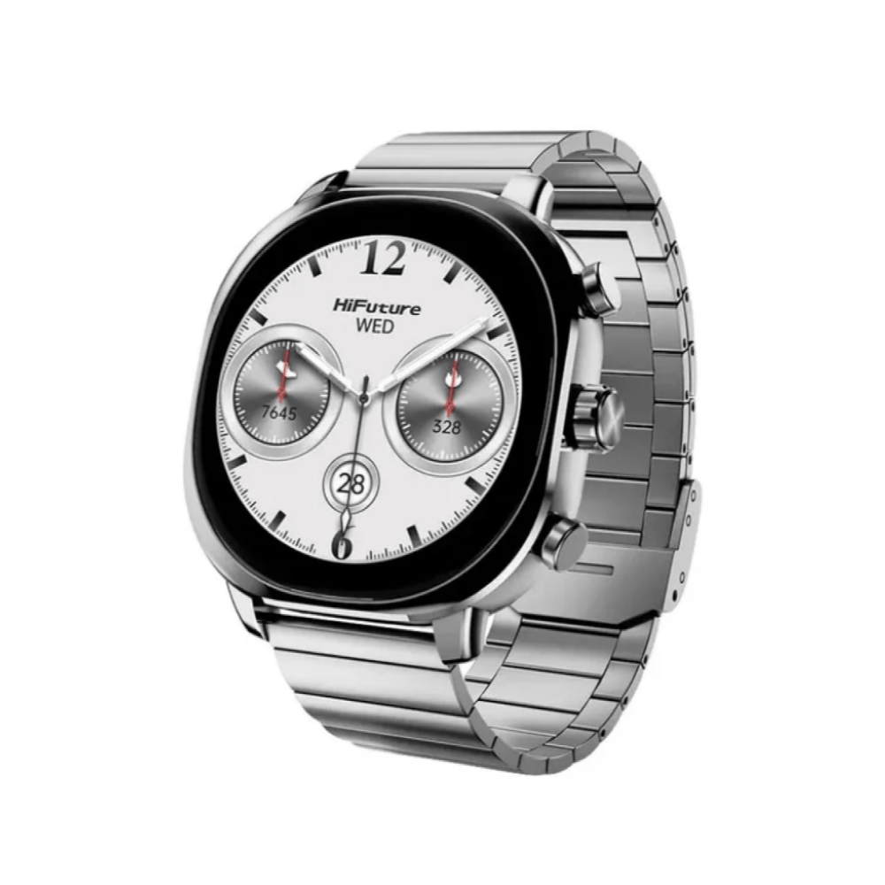 HIFUTURE AIX STAINLESS STEEL SMARTWATCH SILVER