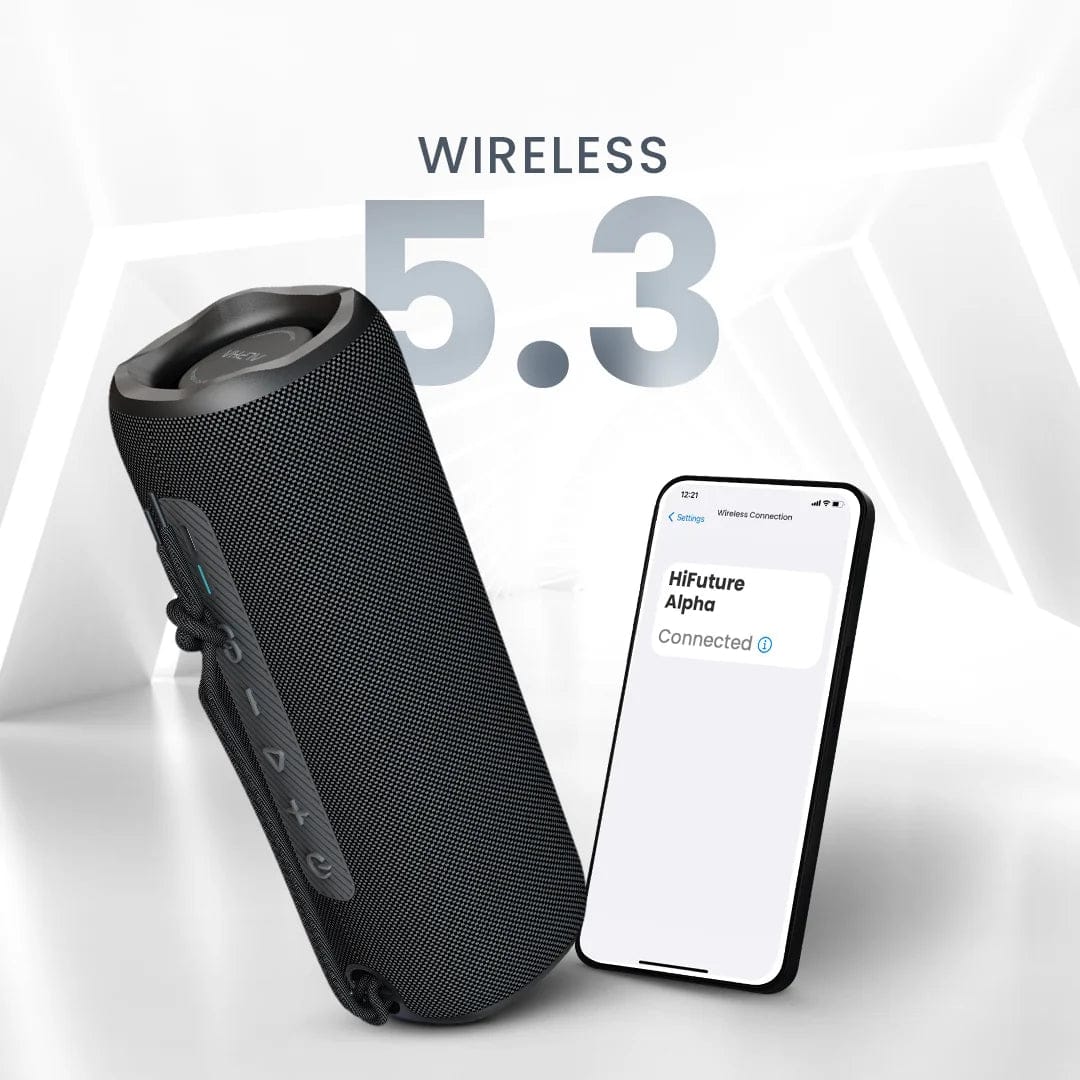 HIFUTURE ALPHA BOCINA BLUETOOTH NEGRA