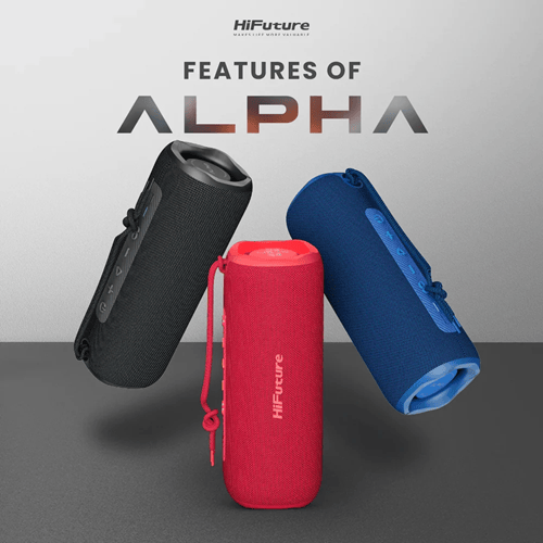 HIFUTURE ALPHA BOCINA BLUETOOTH NEGRA