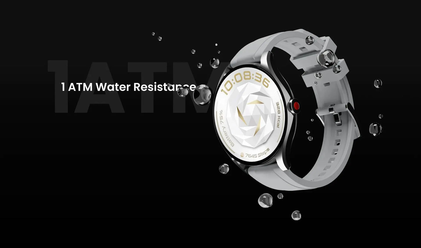 HIFUTURE AURA2 SMARTWATCH SILVER