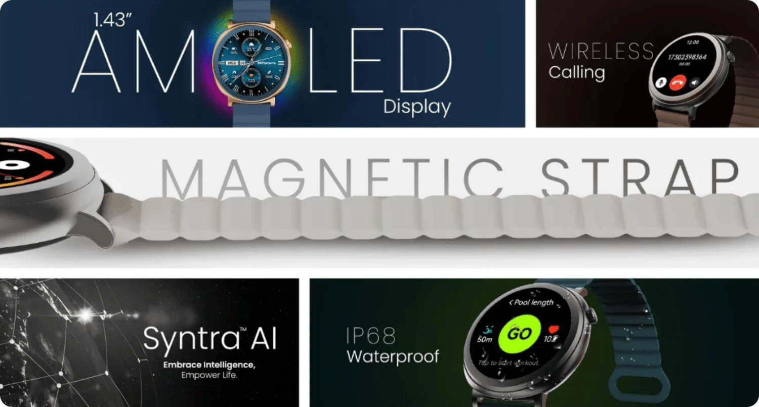 HIFUTURE AURORA SPORT SMARTWATCH SILVER