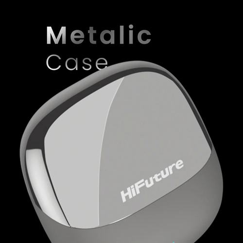HIFUTURE CHROMEBUDS ANC TWS EARPHONE METALLIC GREY
