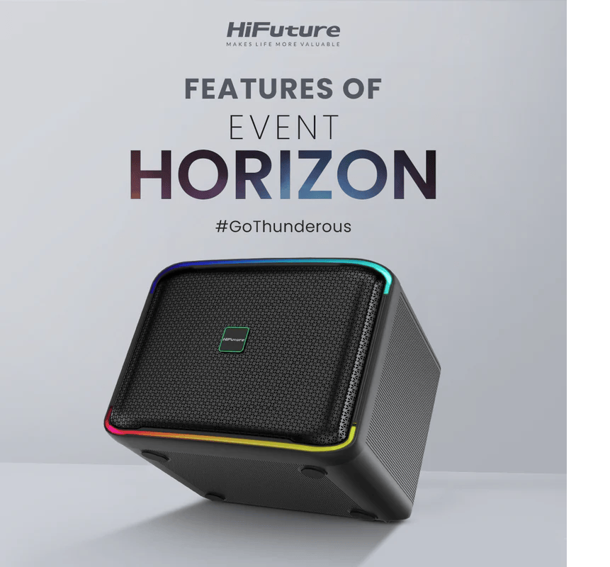 HIFUTURE EVENT HORIZON PARTY WIRELESS BOCINA NEGRO