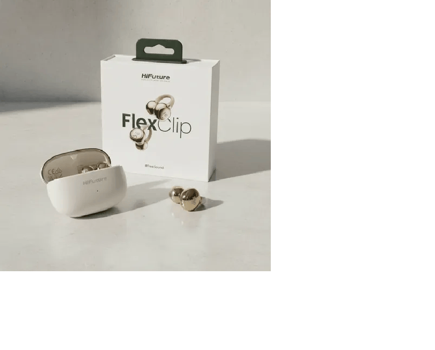 HIFUTURE FLEX CLIP OPEN EAR AUDIFONO BEIGE