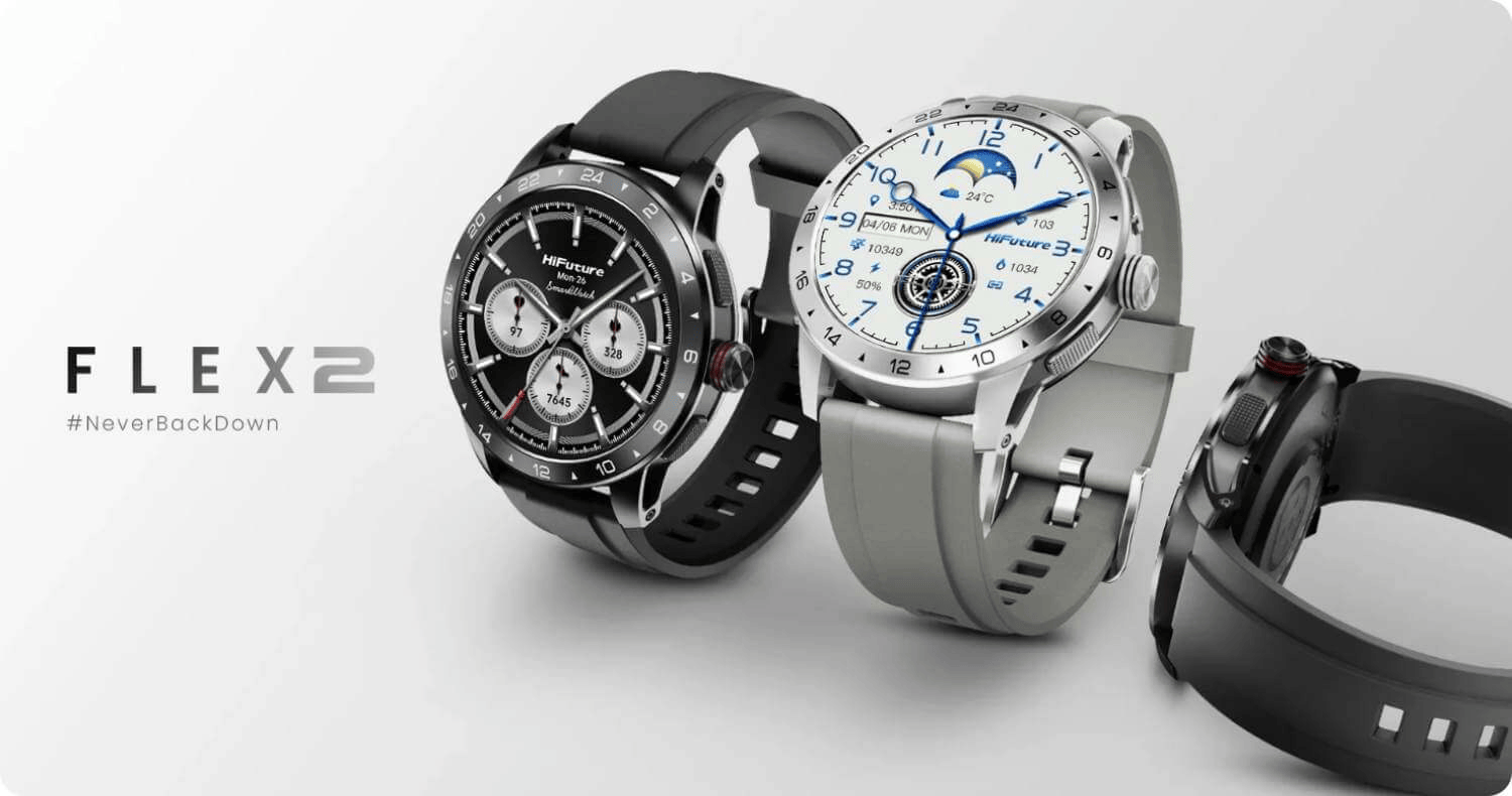 HIFUTURE FLEX2 SMARTWATCH SILVER