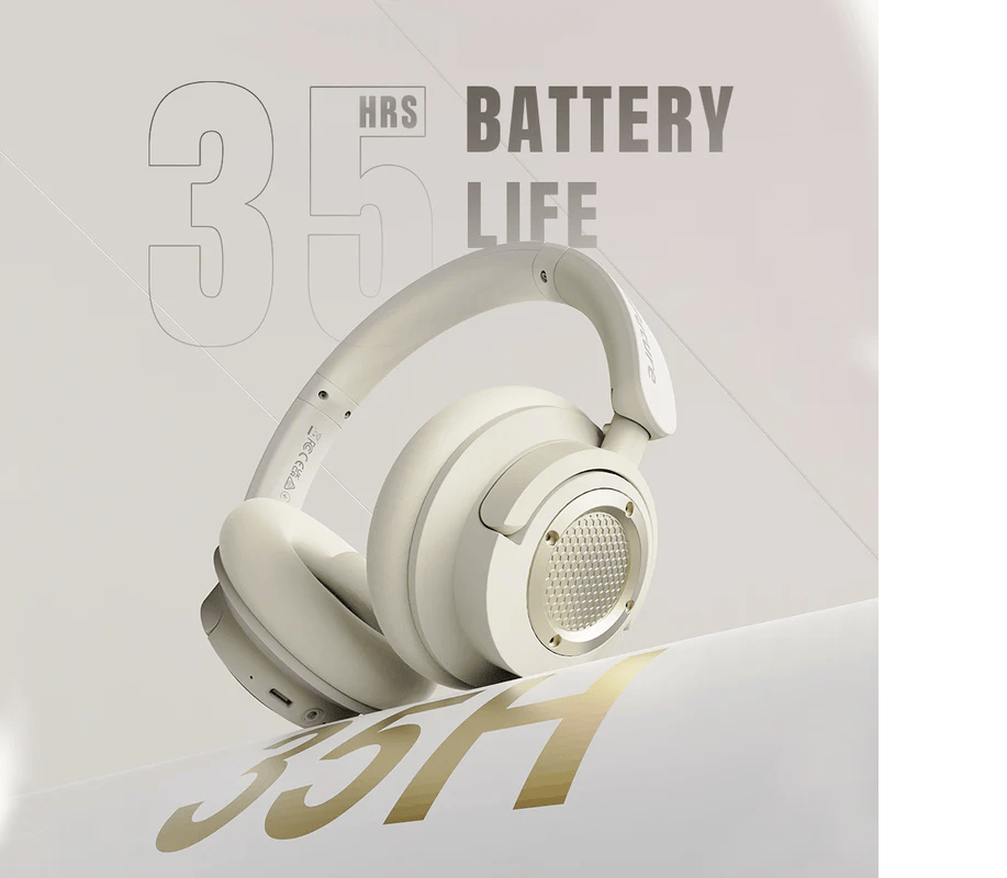 HIFUTURE FUTURETOUR X HYBRID ANC WIRELESS CHAMPAGNE GOLD