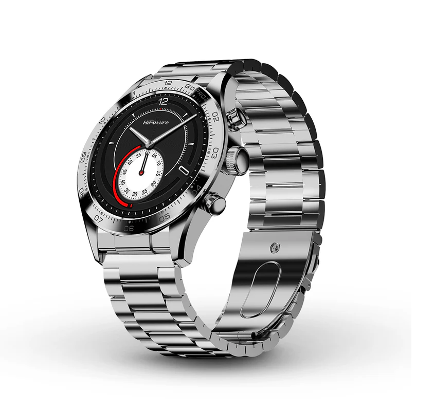 HIFUTURE GO PRO2 STAINLESS STEEL SMARTWATCH SILVER