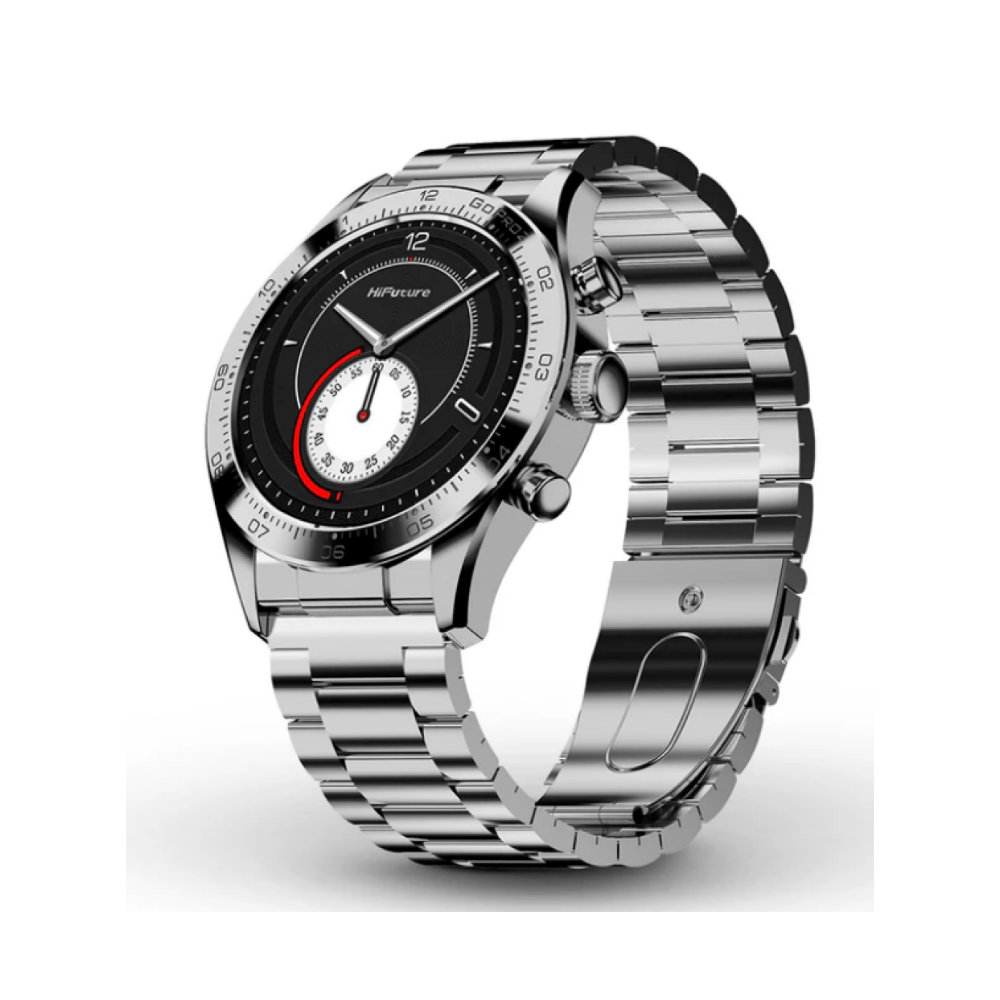 HIFUTURE GO PRO2 STAINLESS STEEL SMARTWATCH SILVER