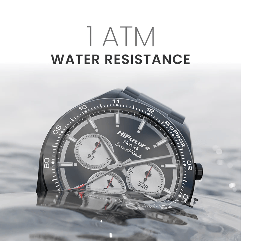 HIFUTURE GO PRO2 STAINLESS STEEL SMARTWATCH SILVER