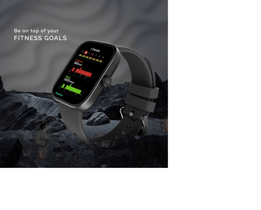 HIFUTURE LUME PRO FASHION ALUMINUN SMARTWATCH BLACK COFFEE