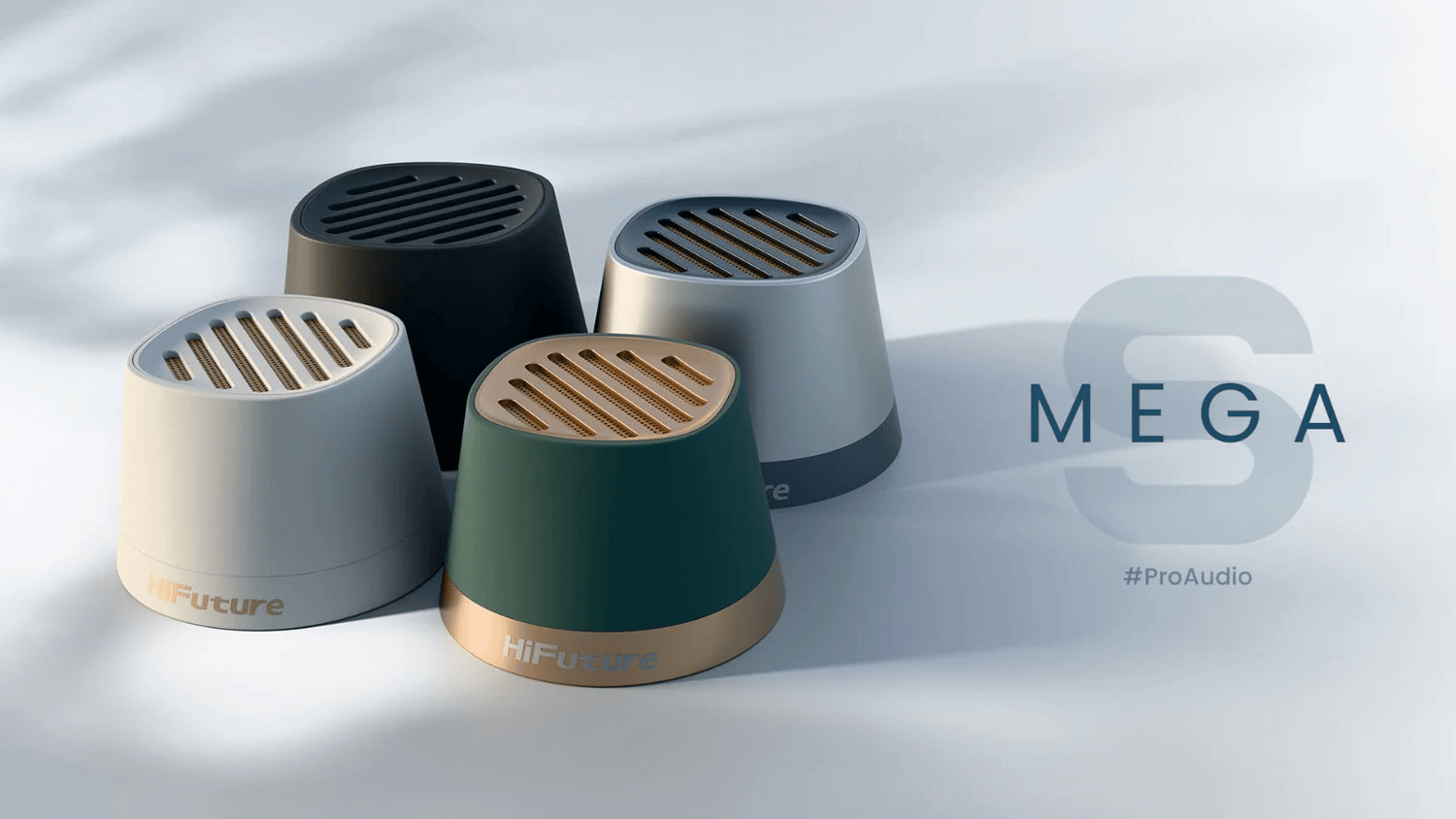 HIFUTURE MEGA S WIRELESS BOCINA CON CARGA INALAMBRICA LATTE