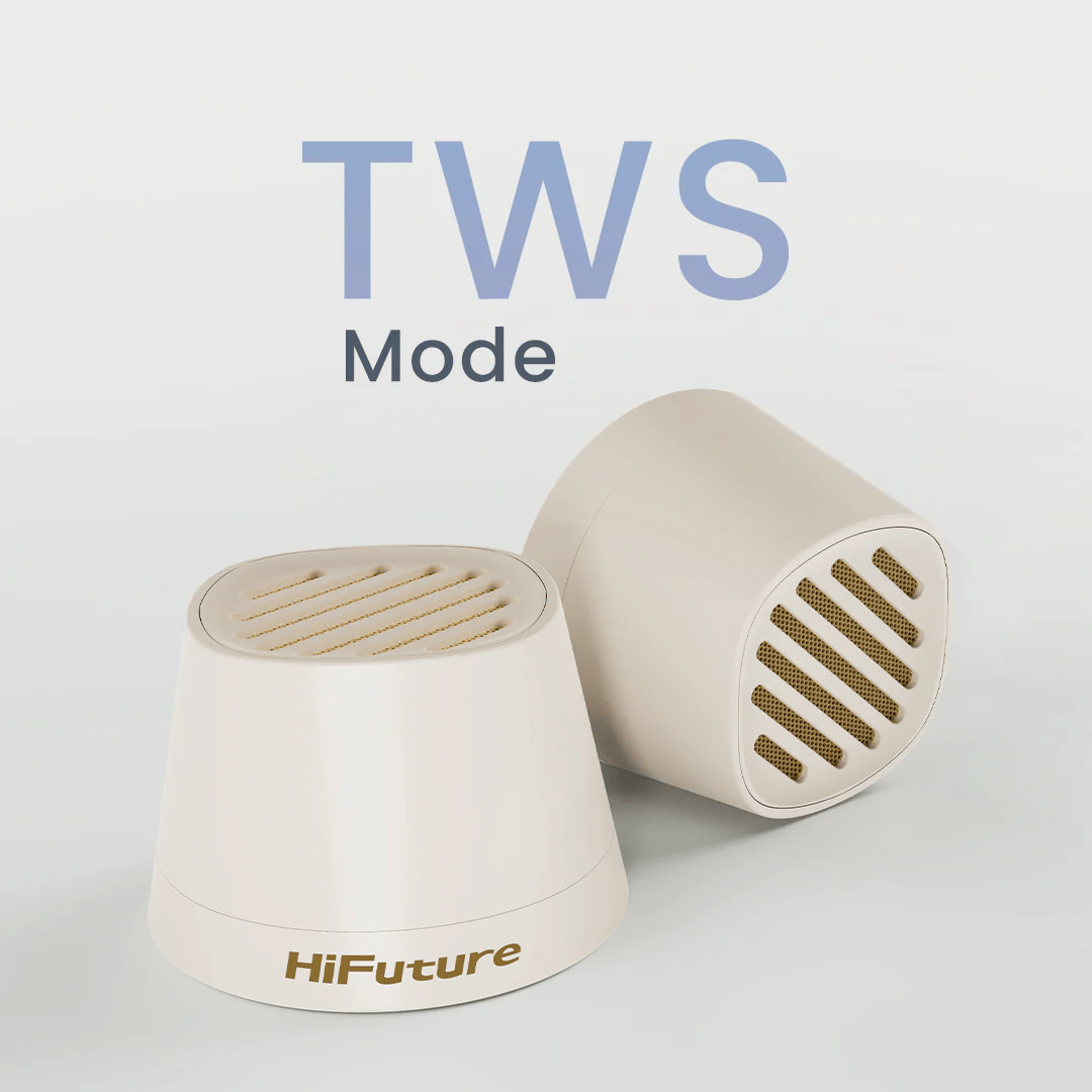 HIFUTURE MEGA S WIRELESS BOCINA CON CARGA INALAMBRICA LATTE