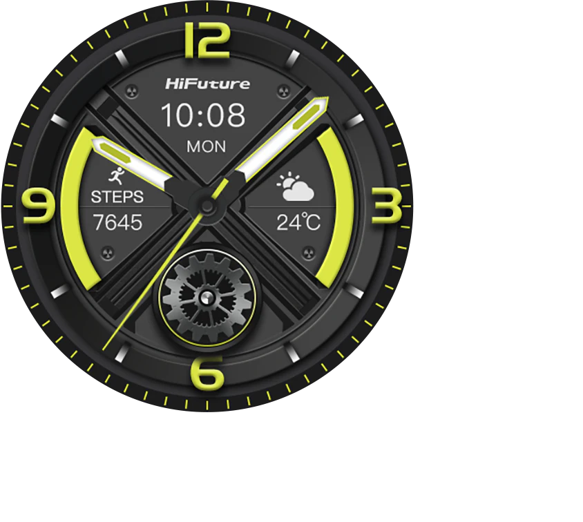 HIFUTURE MIX3 SPORT SMARTWATCH AMARILLO