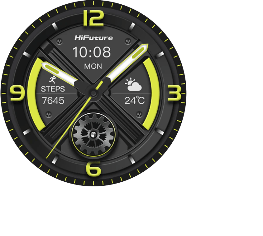 HIFUTURE MIX3 SPORT SMARTWATCH AMARILLO