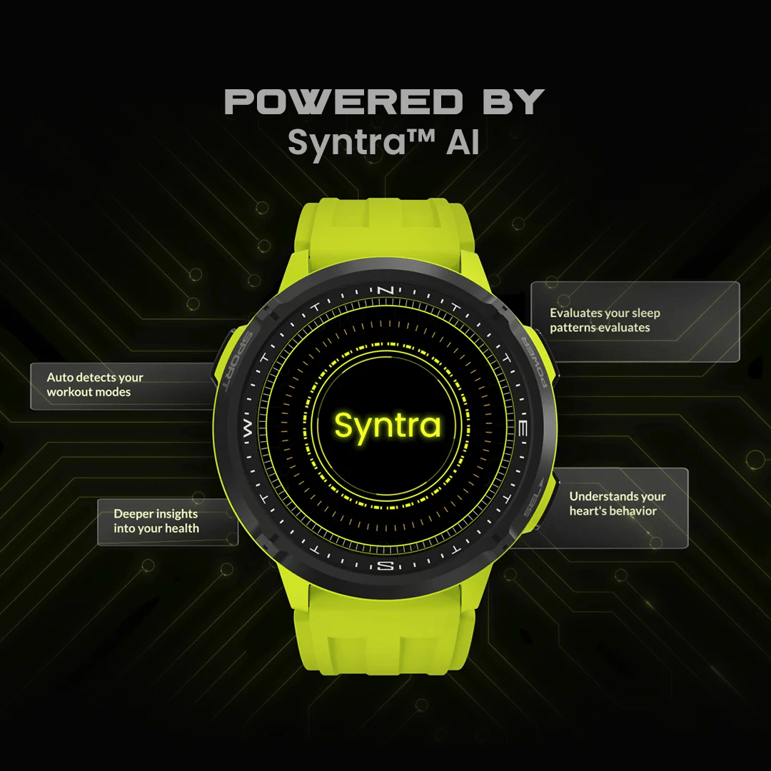 HIFUTURE MIX3 SPORT SMARTWATCH AMARILLO