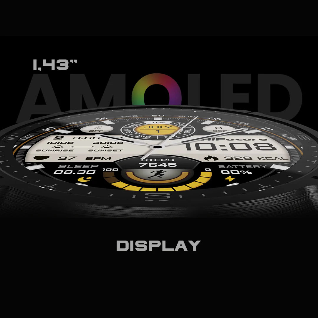 HIFUTURE MIX3 SPORT SMARTWATCH BLACK