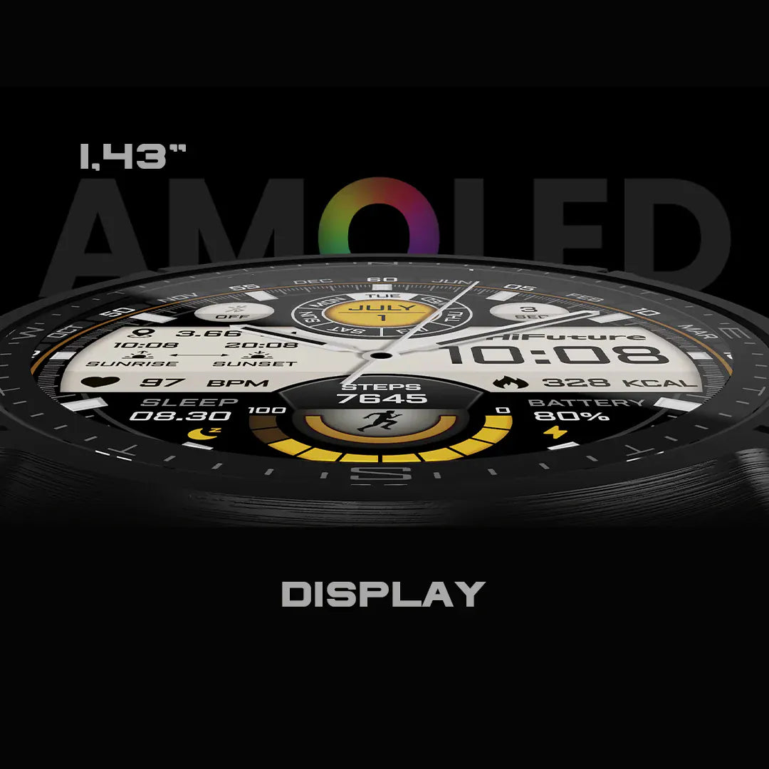 HIFUTURE MIX3 SPORT SMARTWATCH BLACK