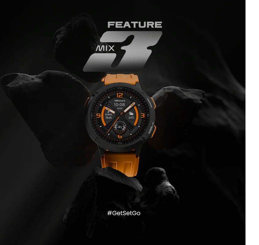 HIFUTURE MIX3 SPORT SMARTWATCH ORANGE
