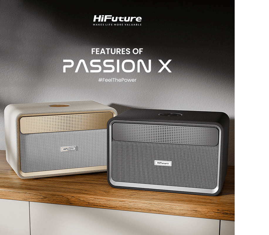 HIFUTURE PASSION X LIFESTYLE WIRELESS BOCINA NEGRA