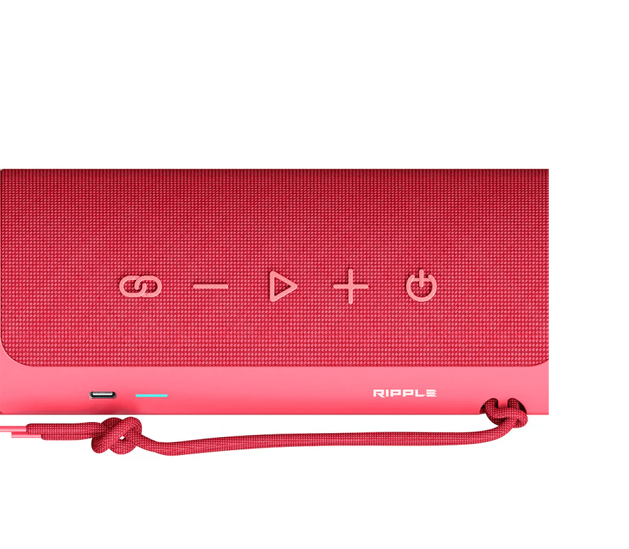 HIFUTURE RIPPLE BOCINA BLUETOOTH ROJO