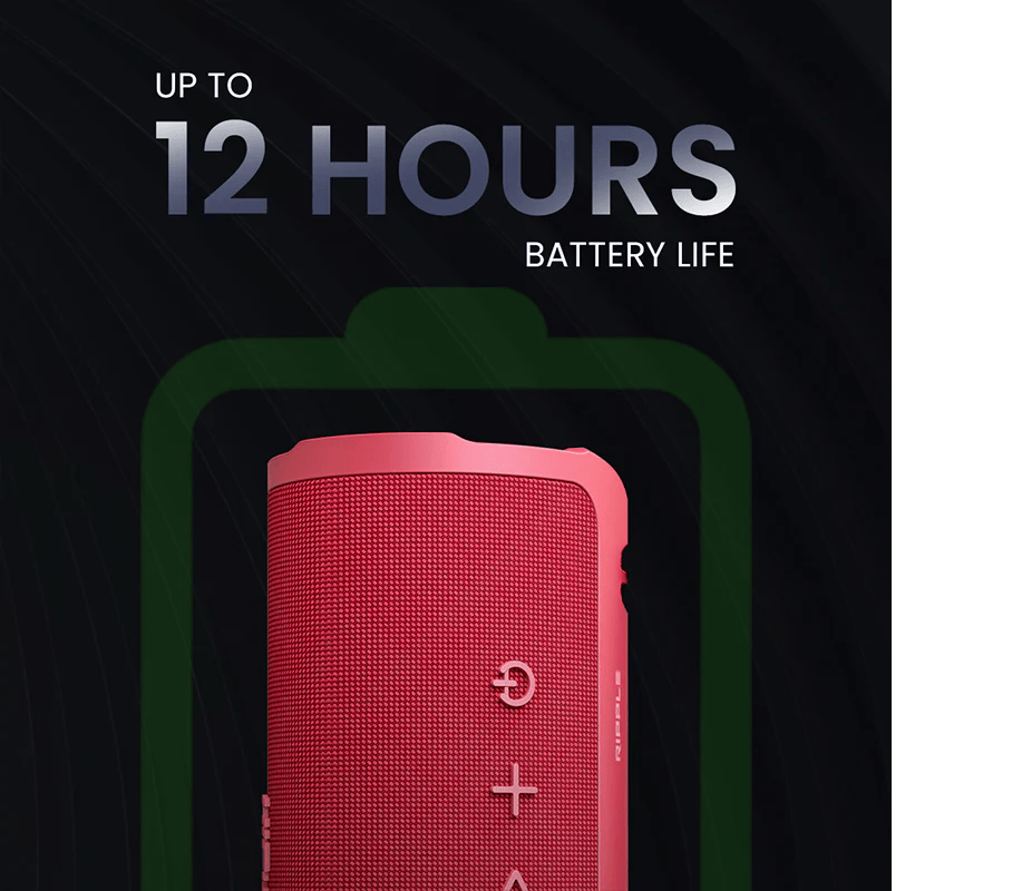 HIFUTURE RIPPLE BOCINA BLUETOOTH ROJO