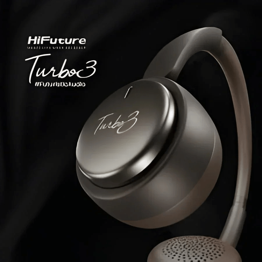 HIFUTURE AUDIFONOS TURBO3 ON-EAR ANC WIRELESS BROWN