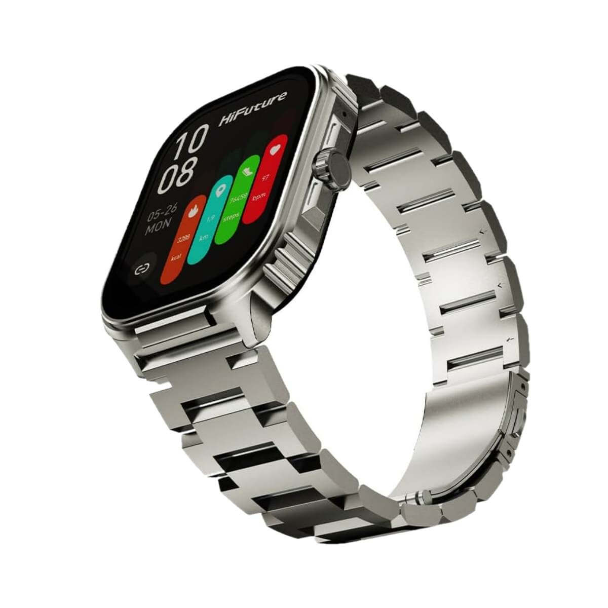 HIFUTURE ULTRA3 PRO STAINLESS STEEL SMARTWATCH SILVER