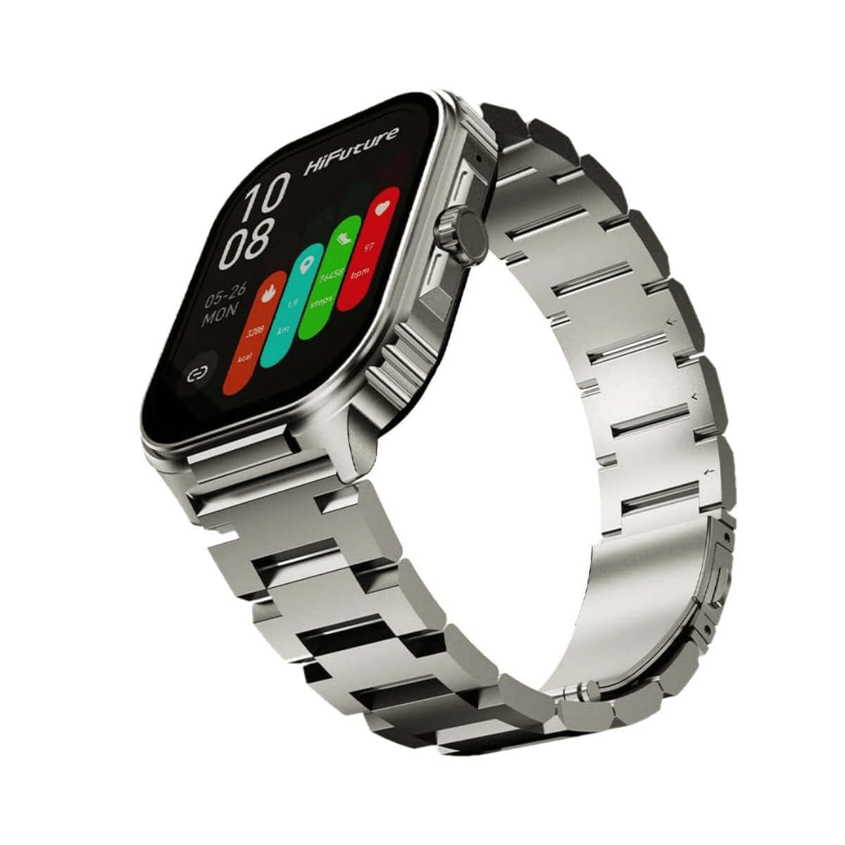 HIFUTURE ULTRA3 PRO STAINLESS STEEL SMARTWATCH SILVER