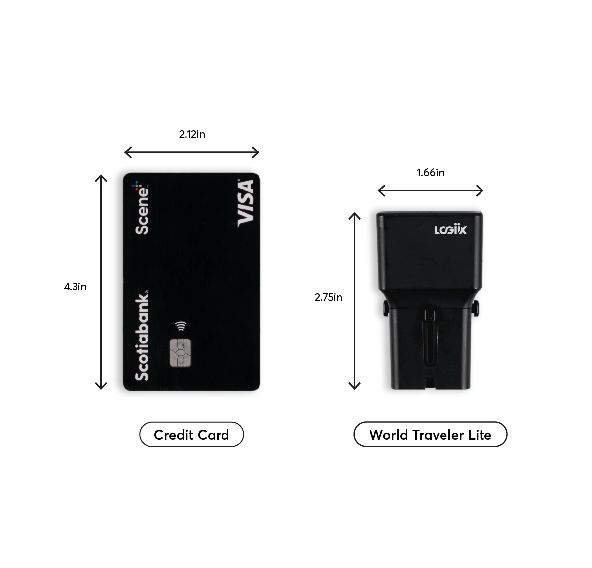 LOGiiX WORLD TRAVELER LITE (2024) NEGRO