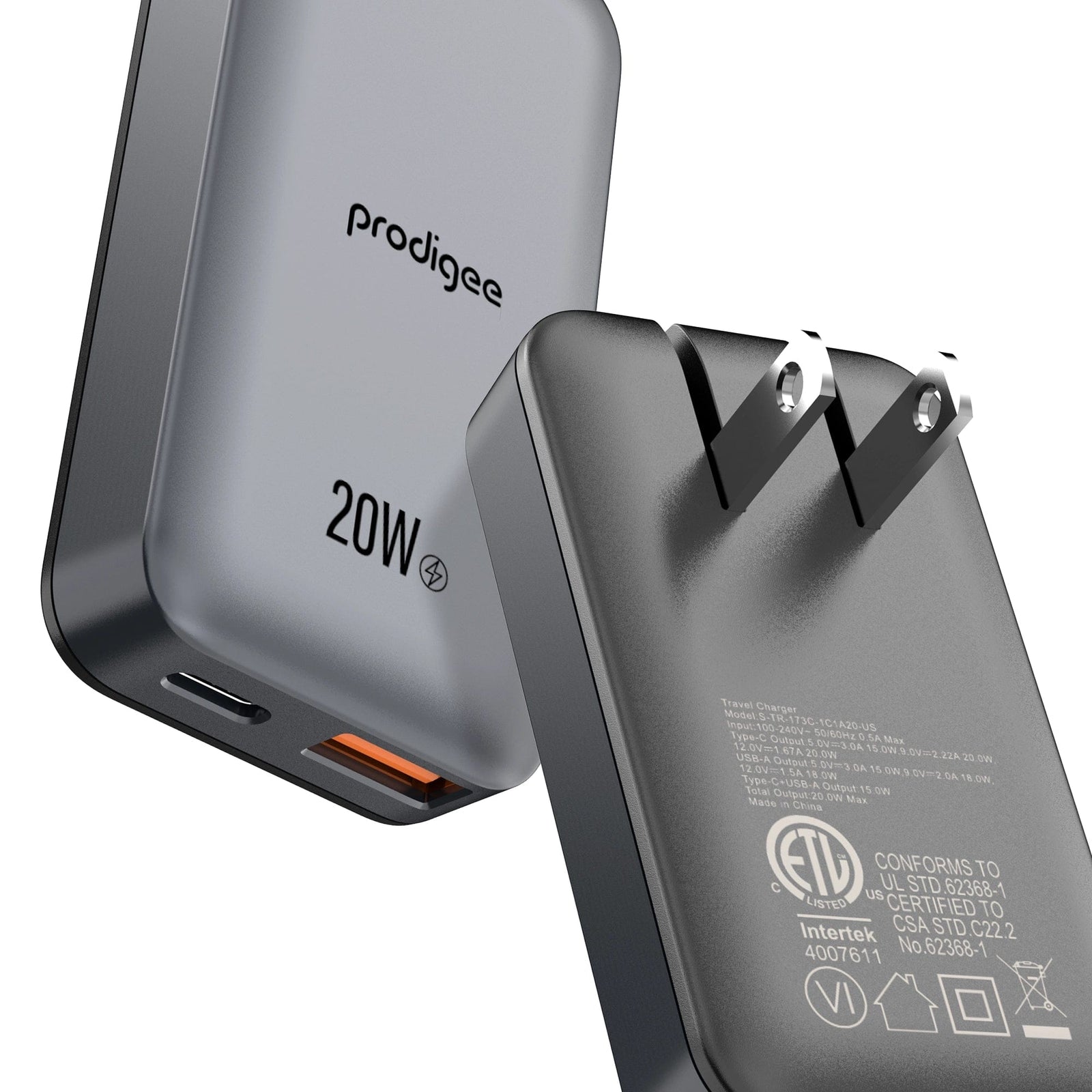 PRODIGEE ENERGEE ULTRA SLIM CUBO DE CARGA DE PARED 20W