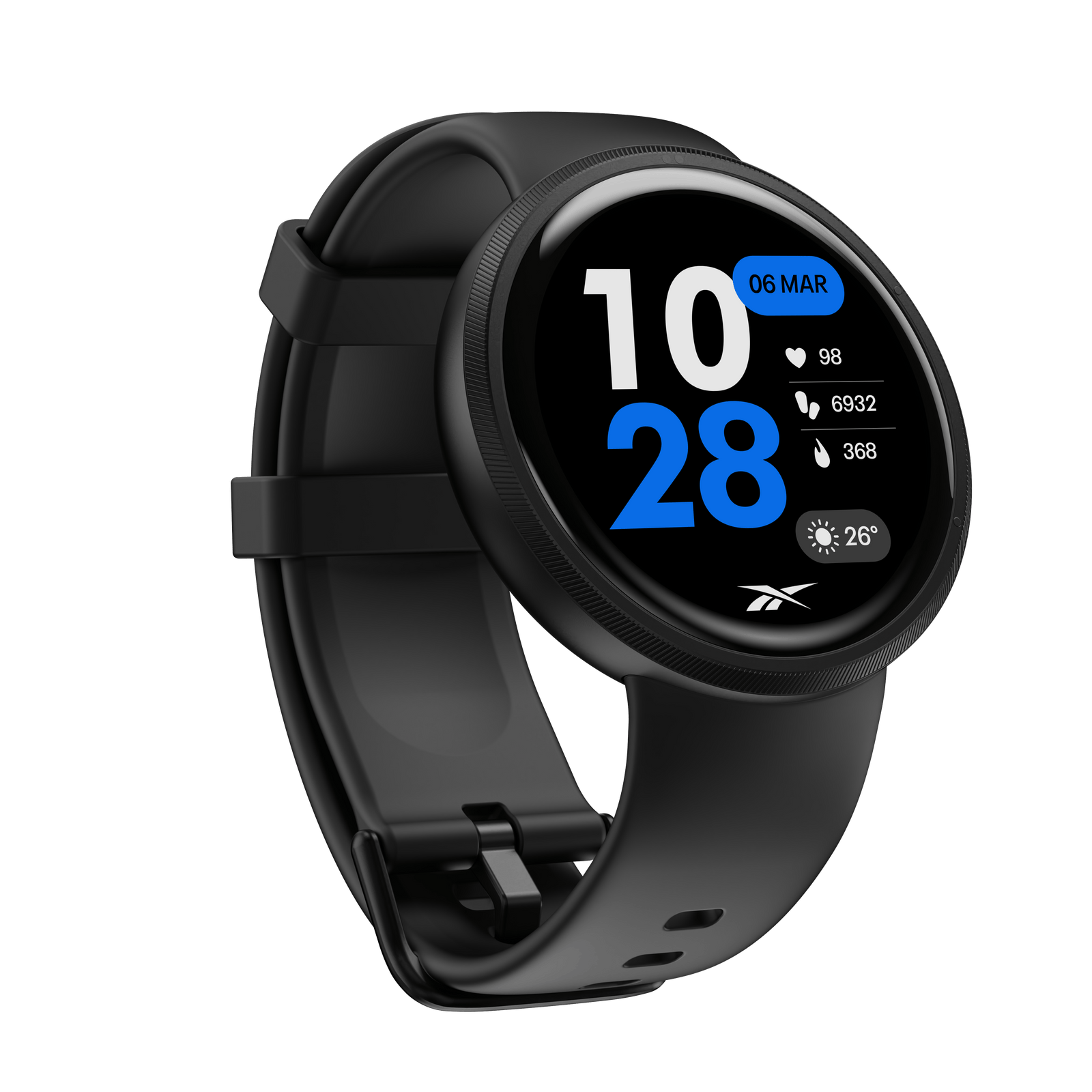 REEBOK RUSH SMARTWATCH MIDNIGHT BLACK