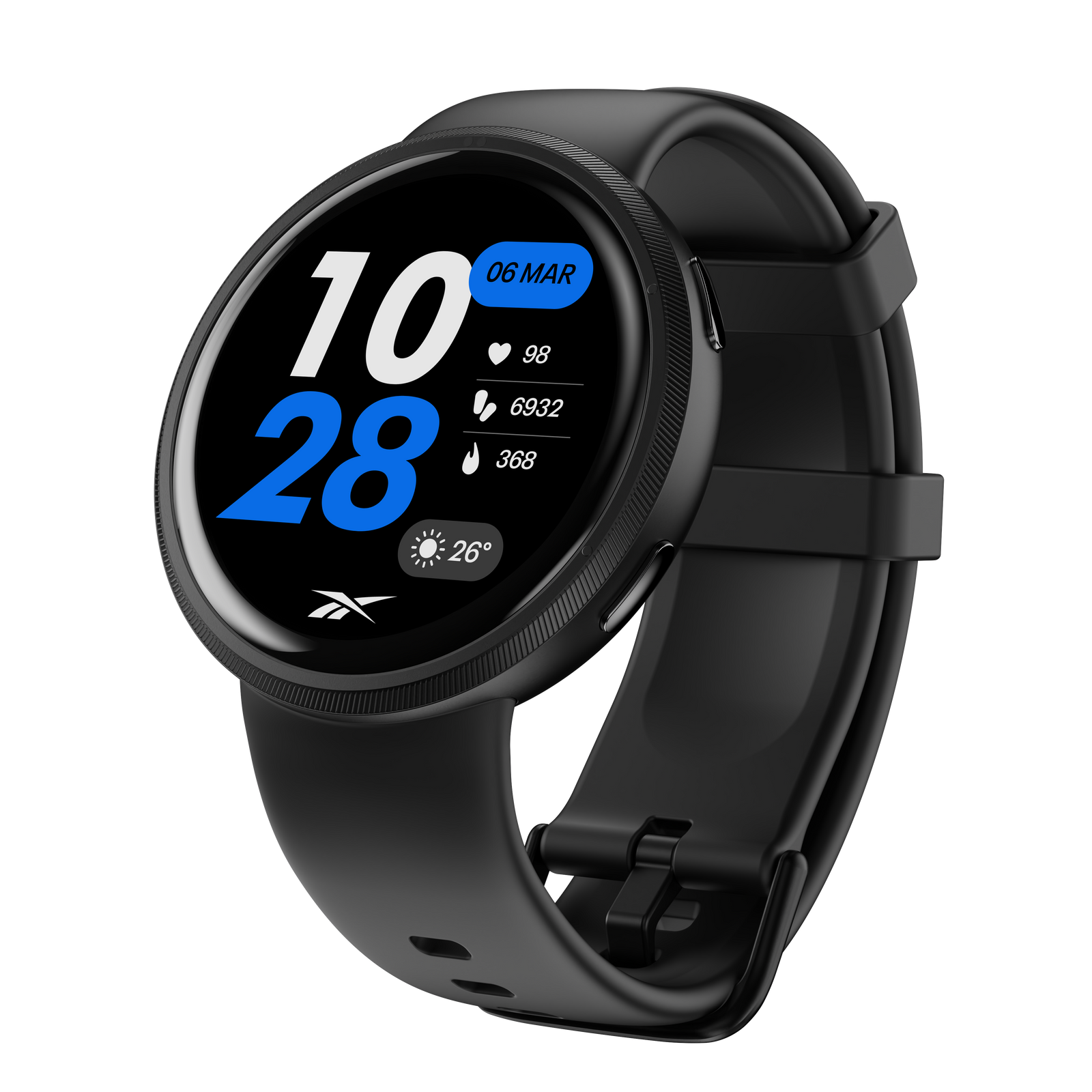 REEBOK RUSH SMARTWATCH MIDNIGHT BLACK