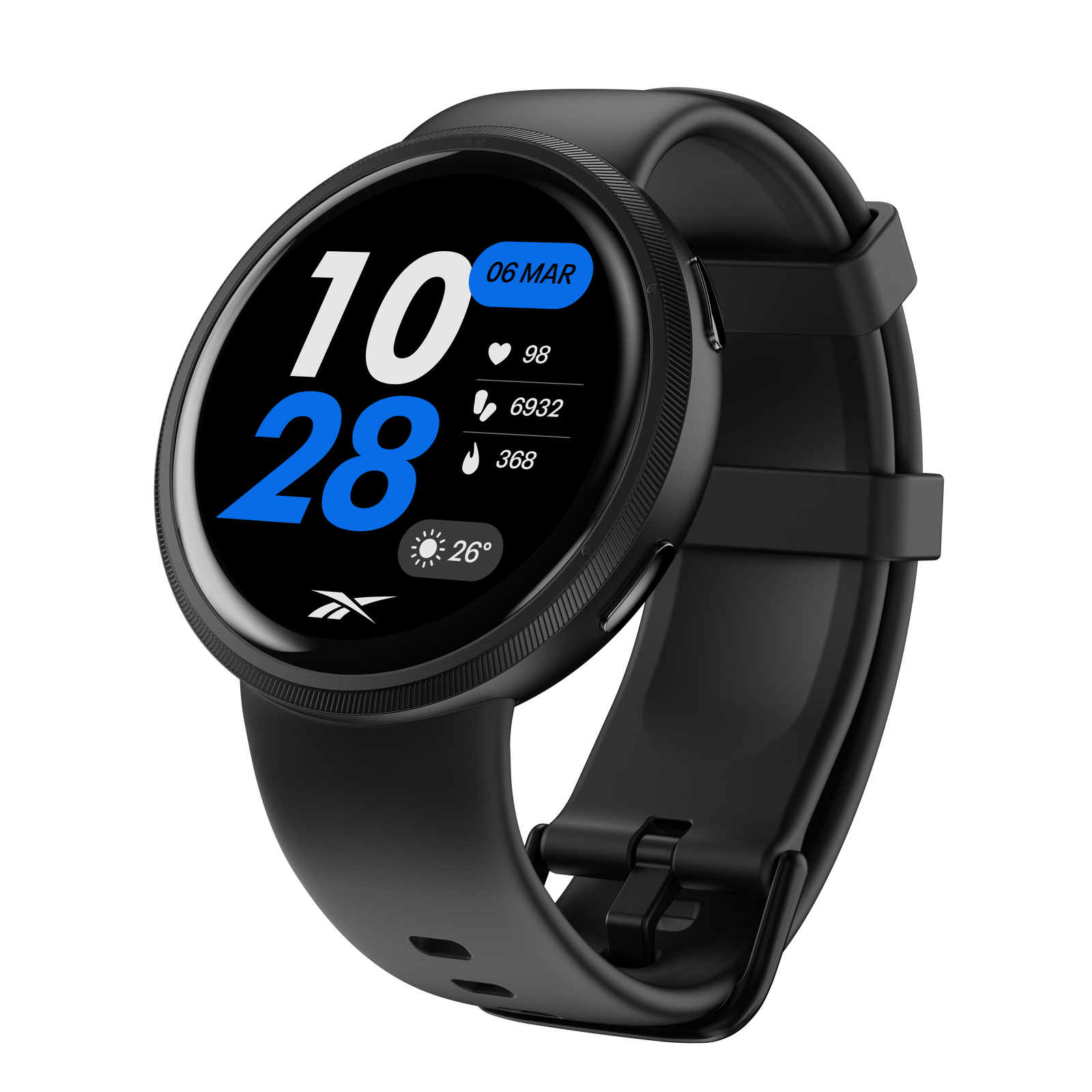 REEBOK RUSH SMARTWATCH MIDNIGHT BLACK