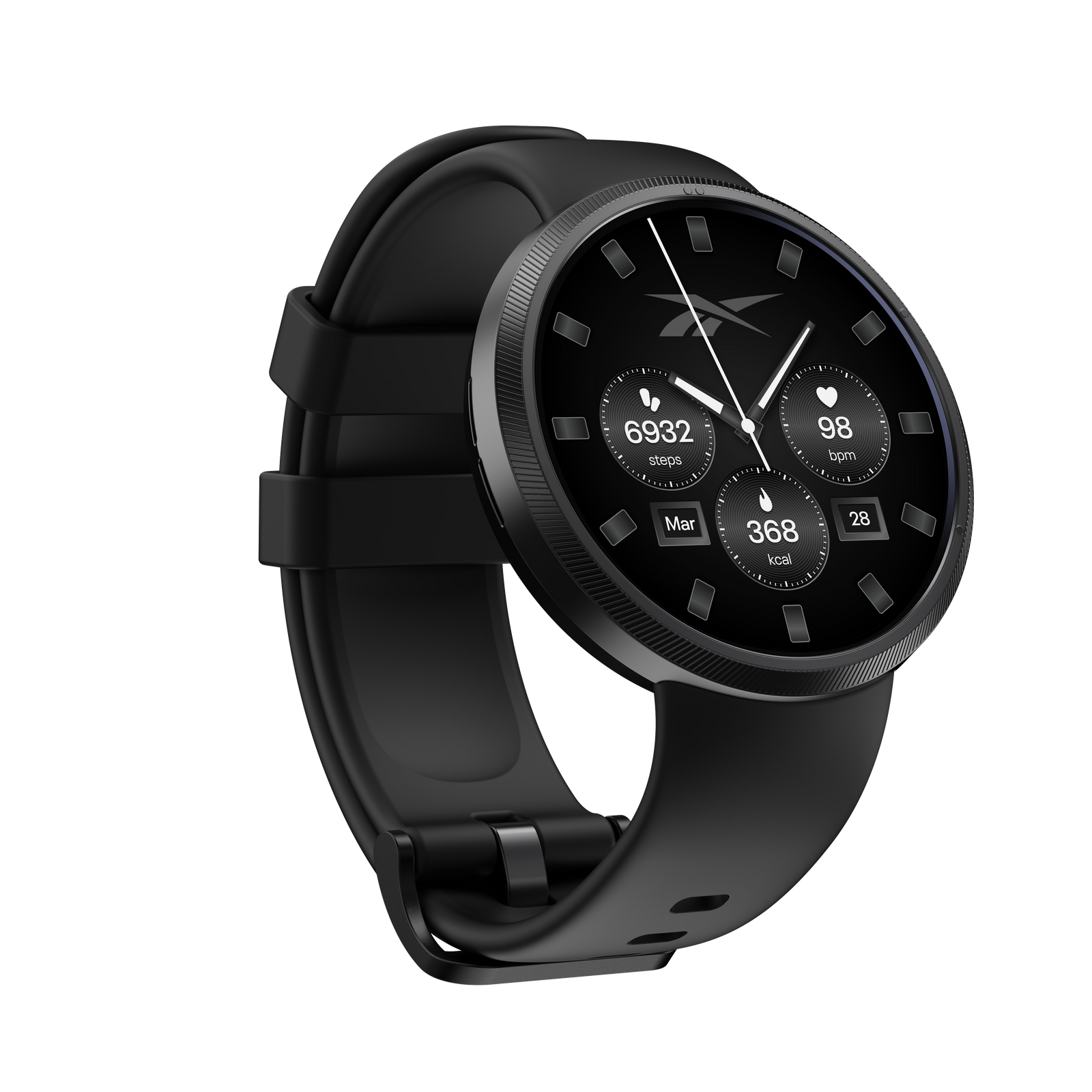 REEBOK STRIDE SMARTWATCH MIDNIGHT BLACK