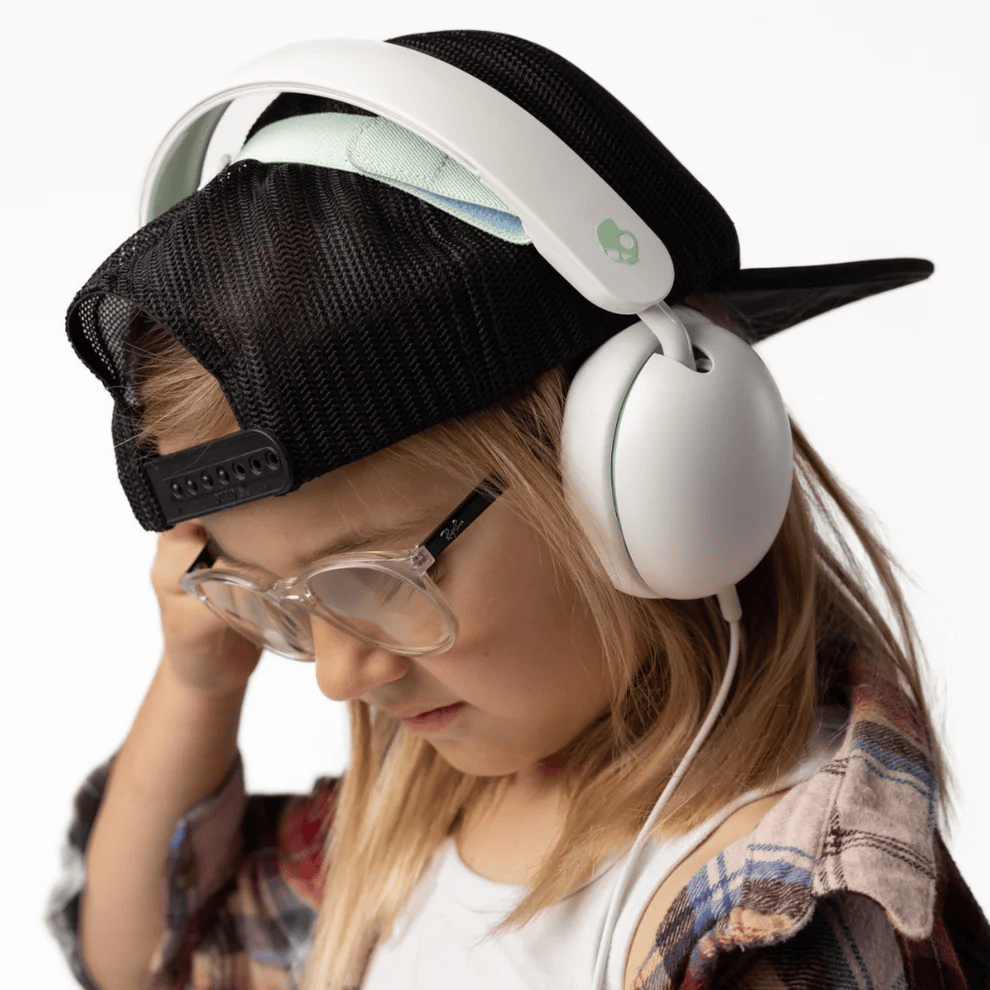SKULLCANDY GROM KIDS CON CABLE BONE SEAFOAM