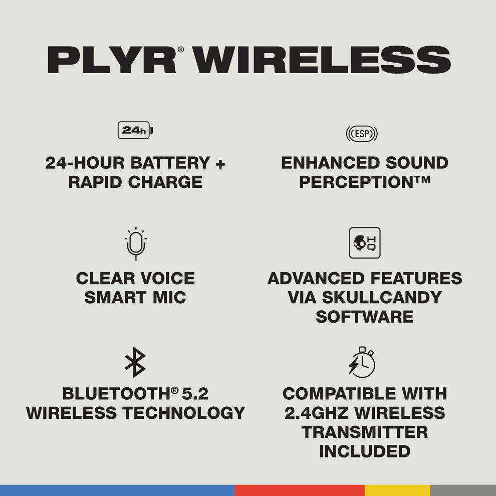 Skullcandy PLYR audífonos gamer over-ear con micrófono desmontable