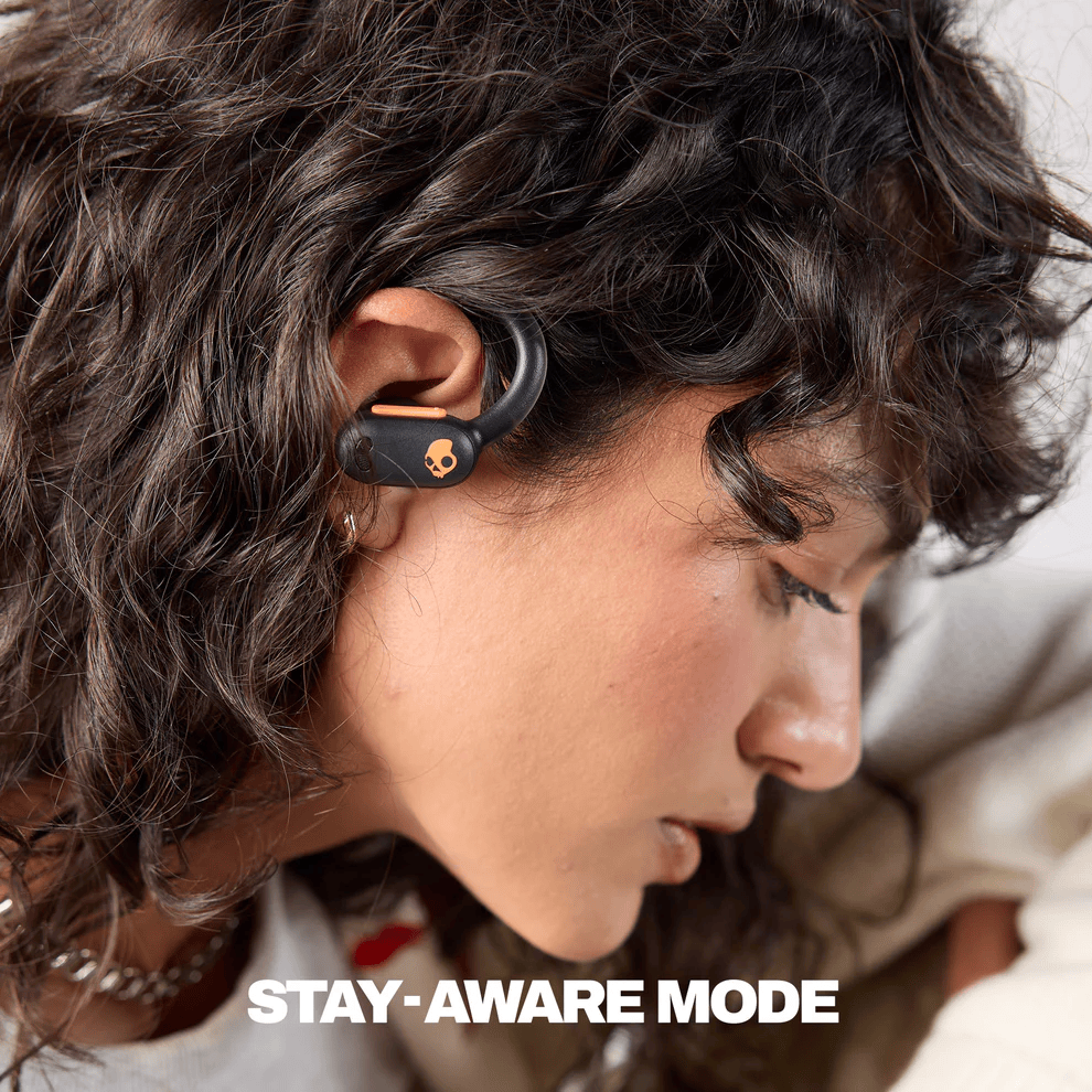 SKULLCANDY PUSH ANC ACTIVE AUDIFONO BLUETOOTH NEGRO/NARANJA