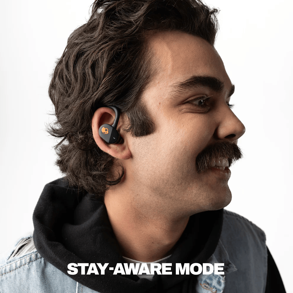 SKULLCANDY PUSH PLAY ACTIVE AUDIFONO BLUETOOTH NEGRO/NARANJA