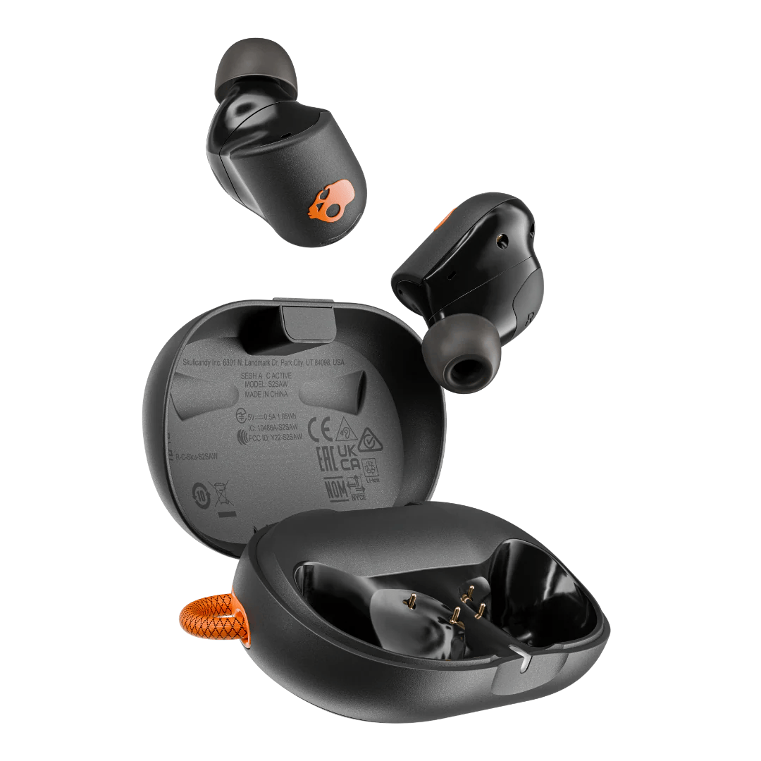 SKULLCANDY SESH ANC ACTIVE TRUE WIRELESS NEGRO/NARANJA