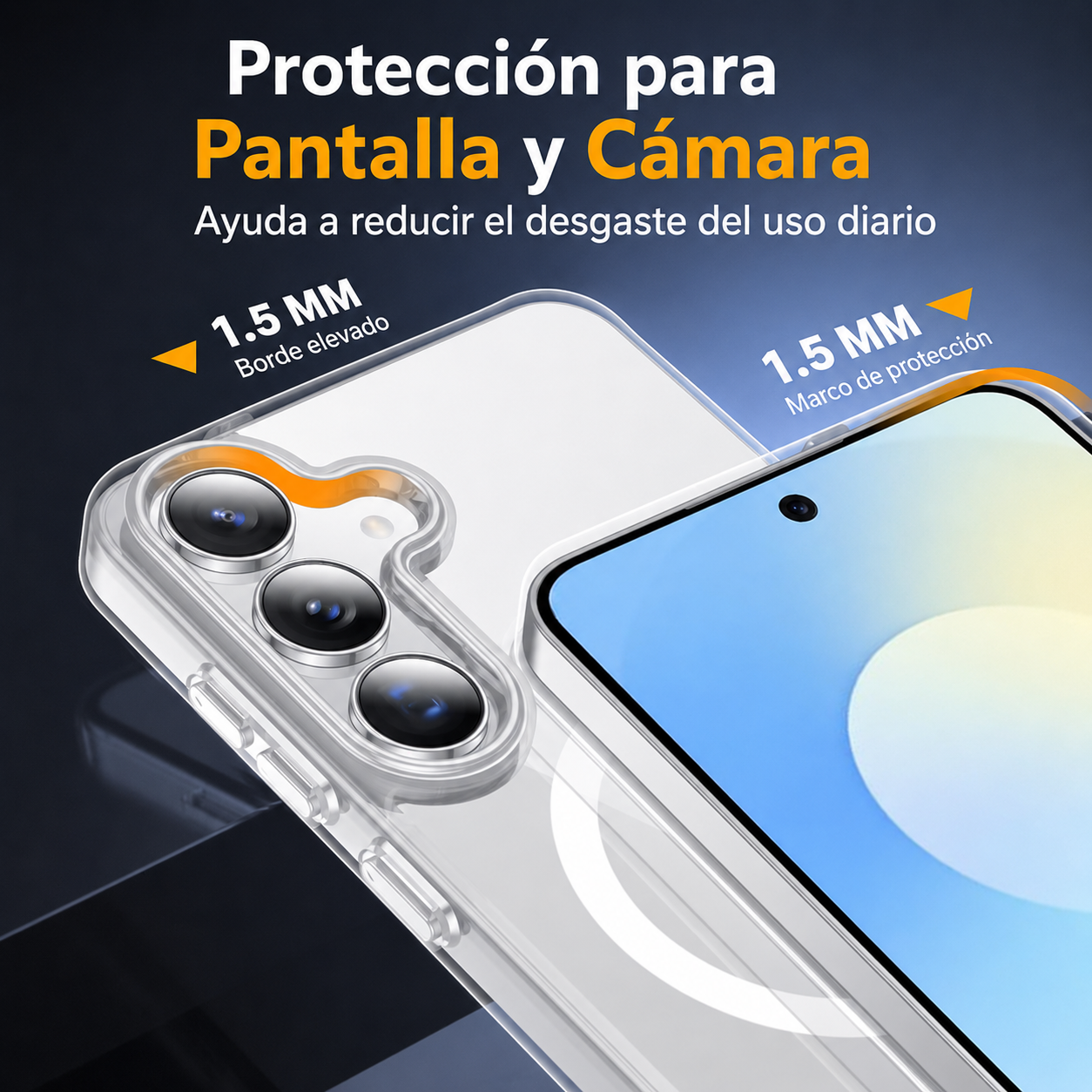 Spidercase Funda Magnética para Samsung Galaxy S25 FE