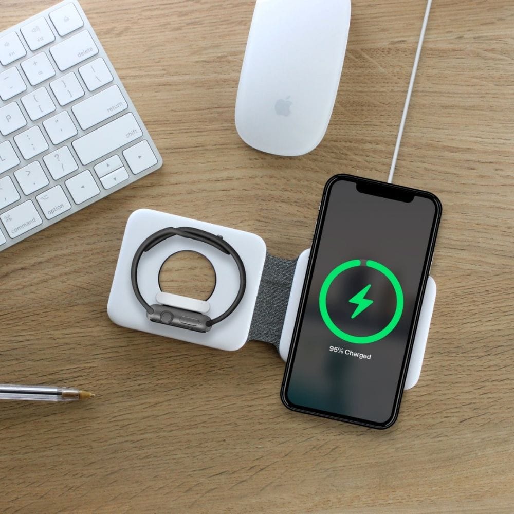 TEKYA QITEK MAGDOCK 3 EN 1 CARGADOR INALAMBRICO BLANCO