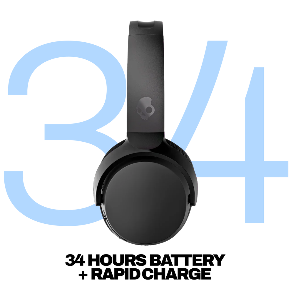 SKULLCANDY RIFF WIRELESS 2 AUDIFONOS BLUETOOTH DIADEMA NEGRO