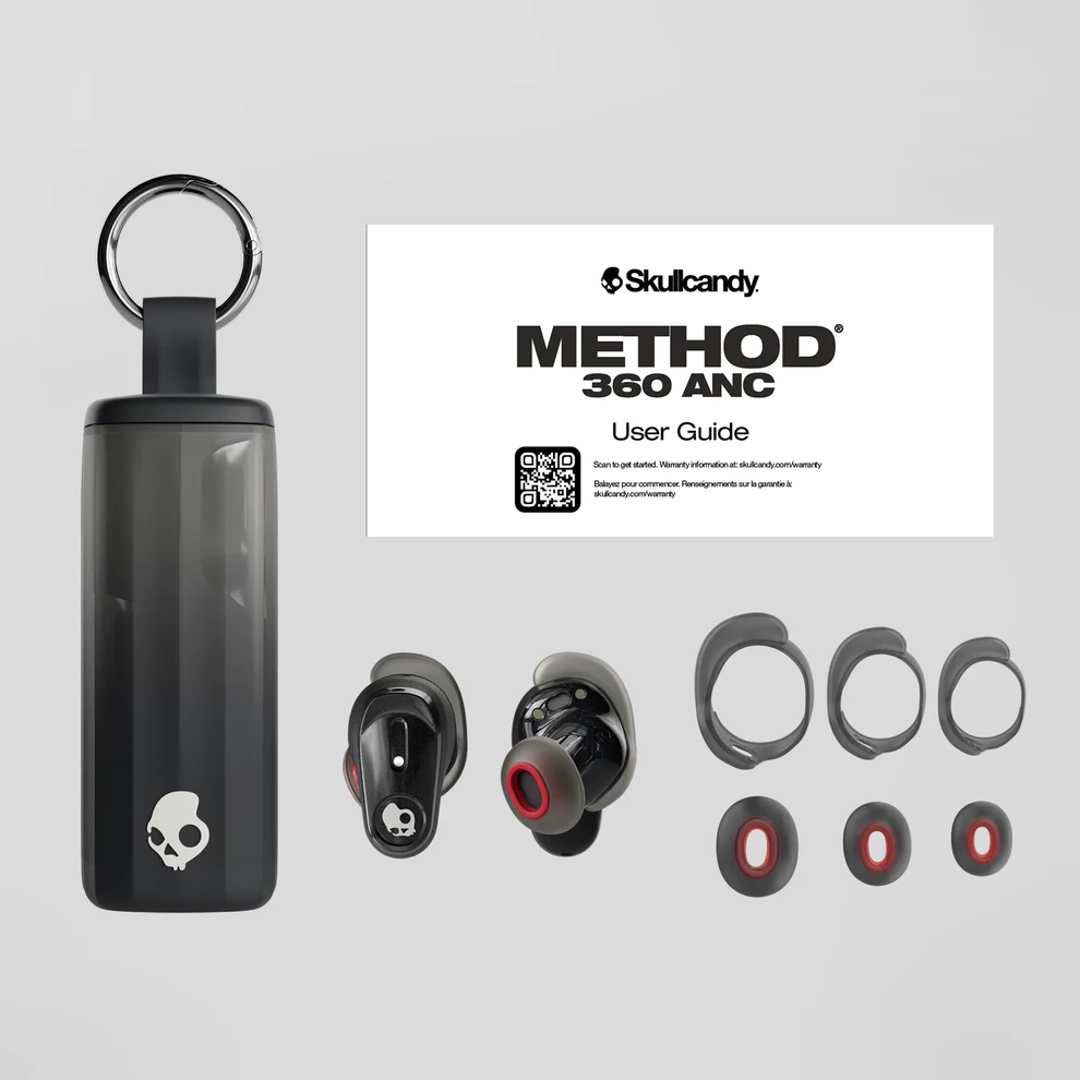 SKULLCANDY METHOD 360 ANC TRUE WIRELESS BLACK